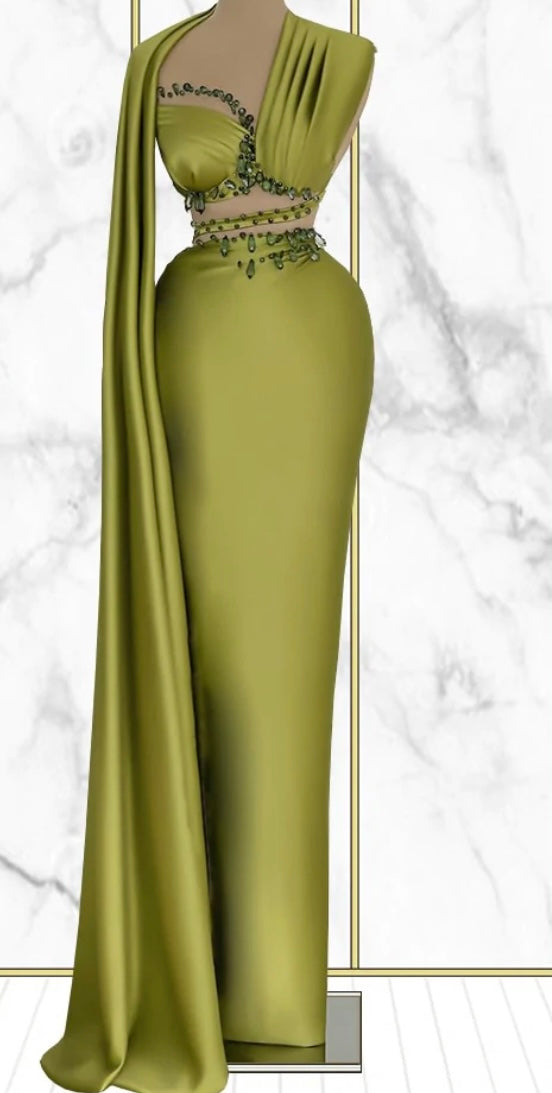FancyENF Euphoria Elegant Satin Maxi Dress