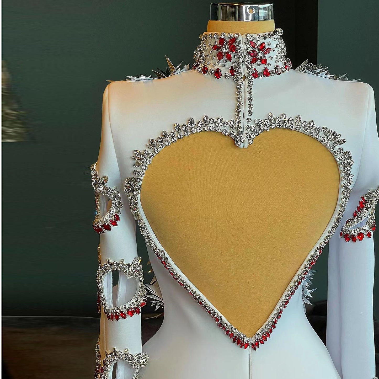 fancyENF Heartbreaker Sexy Mini Dress with Cutout Detail